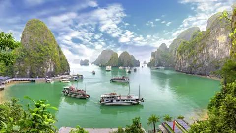 Bei unserer Studienreise übernachten wir auf einem Boot in der Halongbucht