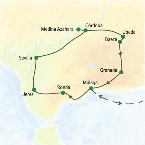 Mit Studiosus-Reiseleitung in elf Tagen auf klassischer Route zu den Kunstschätzen Andalusiens geht es auf unserer Klassik-Studienreise Andalusien - Morgenland und Abendland.